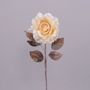 Цветок Роза крем Flora 75323