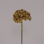 Гілка новорічна золота Flora 75027