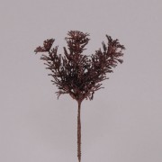 Ветка новогодняя коричневая Flora 12шт/уп 75130
