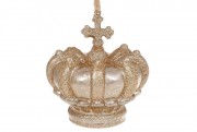 Елочное украшение Bon Корона, 9см, цвет - золото 854-340