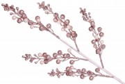 Декоративна гілка з ягодами 65см, колір - рожевий Bon 807-095