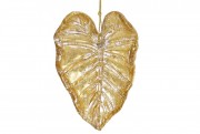 Ялинкова прикраса Bon Лист, 10см, колір - золотий 854-338