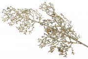 Декоративная ветка Коралл 72см, цвет - золотой глиттер Bon 839-441