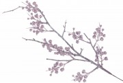 Декоративна гілка 55см, колір - фіолетовий перламутр Bon 839-353