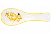 Підставка під ложку керамічна Honey, 23.5см, колір - білий Bon DM785-HN