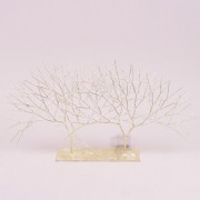 Декорація металева Дерево з LED-підсвічуванням 28 см. Flora 21253