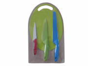 Набір ножів SNT Маруся з керам. покриттям (лезо 12см, 15,5см, 20 см) 8515