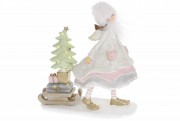 Декоративная статуэтка Девочка-ангел с подарками, 20.5см Bon 831-355