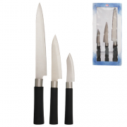 Набор ножей SNT 3шт JAPANESE-2 (33,5см, 23,2см, 19см) 911-5