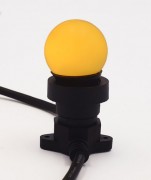 Лампочка для гирлянды LED 3W E-27 желтая Gonchar