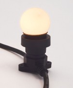 Лампочка для гирлянды LED 3W E-27 белая теплая Gonchar