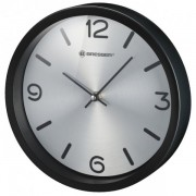 Bresser MyTime Silver Edition Wall Clock Black (8020316CM3000)