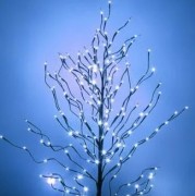 Фигура Дерево коричневое 225 LED 1,5м синий Gonchar