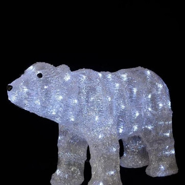 Фигура Медведь акриловый LED 35см* 60см 4 Gonchar