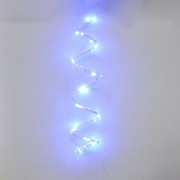 Гірлянда-роса Copper Wire 200B-2 2м Синій Кінський хвіст - НФ-00005817