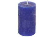 Свеча цилиндрическая Bon C06_10_1-5.2, 10см, цвет - кобальтовый синий