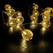 Гирлянда-нить String-Lights Metal Ball 20WW-1 2м Белый-теплый - НФ-00005779