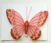 Декоративная бабочка Bon 12см, 1 вид 702-P15