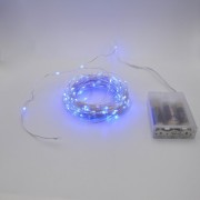 Гірлянда-роса Copper Wire 100B-1 Battery Синій НФ-00005784
