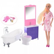 Кукла DEFA 8436 ванная комната