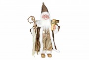 Новорічна декоративна іграшка Bon Санта 45см, колір - золото NY14-524