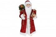 Новогодняя декоративная игрушка Bon Санта 60см, цвет - красный NY14-538