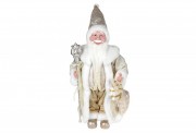 Новорічна декоративна іграшка Bon Санта 45см, колір - шампань NY14-528