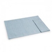 Тканинна серветка FLAIR Lounge 45 x32 см з кишенею для столових приладів синя 662200.3