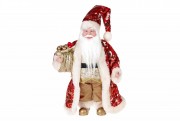 Новогодняя декоративная игрушка Bon Санта 30см, цвет - красный NY14-519
