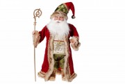 Новорічна іграшка Bon Санта 71см, колір - червоний із зеленим NY14-490