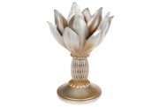 Декоративний свічник Bon Квітка магнолії, 20см 838-189