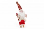 Новогодняя игрушка Bon Санта 25.4см, красный с золотом NY14-334