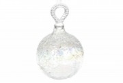 Ялинковий шар Bon з покриттям лід, 10см, колір - діамантовий прозорий NY15-981