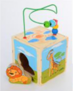 Деревянная игрушка Bambi Сортер Д373-4-1