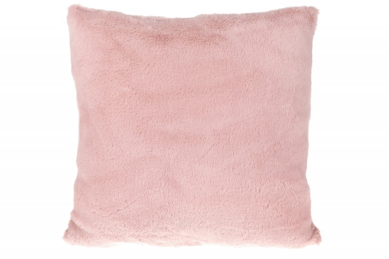 Наперник для подушки Bon декоративный меховой 45см, цвет - розовый 592-124