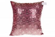 Декоративный наперник Bon для подушки 40см с пайетками, цвет - розовый NY14-445