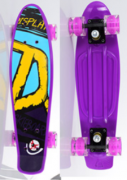 Скейт Bambi MS 0749-12 Фиолетовый