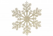 Новорічний декор Bon Сніжинка, колір - золото, 30см 788-548