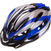 Велошлем кросс-кантри Zelart HW1 L (58-61) Серебряно-синий