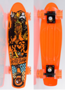 Скейт Bambi MS 0749-12 Оранжевый