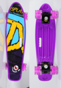 Скейт Bambi MS 0749-11 Фиолетовый