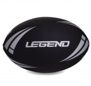 Мяч для регби LEGEND FB-3291 №5 PVC белый-черный
