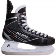 Ковзани хокейні Zelart Z-0889 розмір 40 чорний-білий