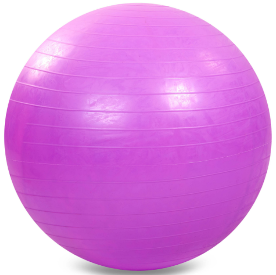 М'яч для фітнесу фітбол глянсовий Zelart FI-1982-85 85 см Фіолетовий