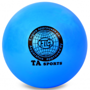 М'яч для художньої гімнастики TA SPORT SP-Sport BA-GB75 20см Синій