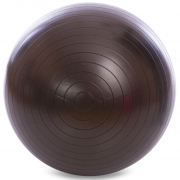 М'яч для фітнесу фітбол сатин Zelart FI-1983-65 65см Чорний