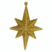 Игрушка на елку Рождественская звезда Seta 17-157GL