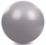 М'яч для фітнесу фітбол сатин Zelart FI-1984-75 75см Сірий