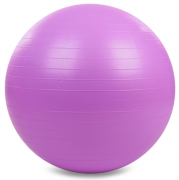 М'яч для фітнесу фітбол сатин Zelart FI-1984-75 75см Фіолетовий