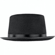 Шляпа Цилиндр невысокий черный Seta 18-282BLK